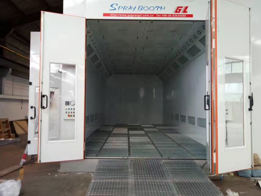 Automotive booth